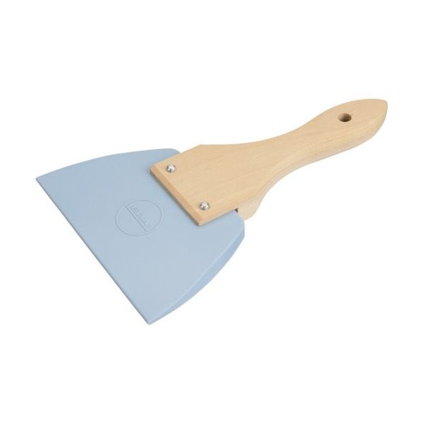 大塚刷毛製造 大塚 シリコンブルー柄付ゴムベラ 耐熱・耐薬品 大 3003040004 1枚 229-1509（直送品）