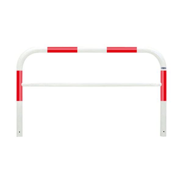 帝金 バリカー横型 スチール製 焼付塗装(赤白)横浅あり固定式 82A3-15RW 1本 624-4909（直送品） 25,911円