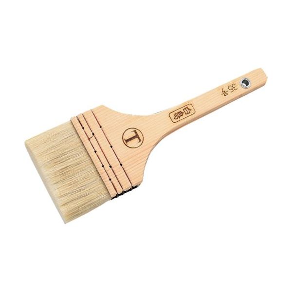 大塚刷毛製造 大塚 白鳥水性 平 白 35号 1025740035 1本 229-0984（直送品）