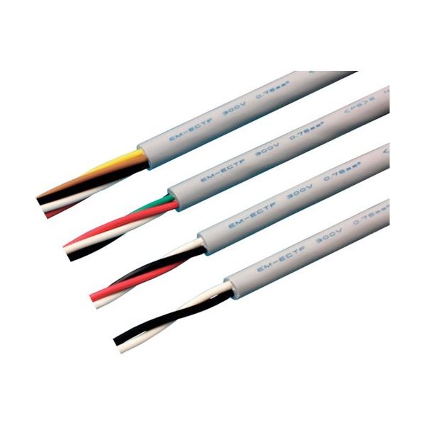 EMーECTF(ACS)(シールドなし) 2×1.25SQ 灰 EM-ECTF(ACS) 2X1.25SQ-100 GRAY 1本（直送品）