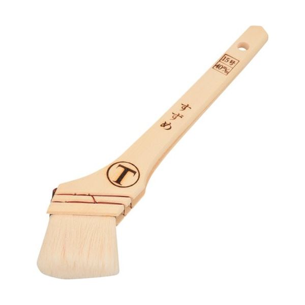 大塚刷毛製造 大塚 *すずめニス 筋違 白 15 号 /40ミリ 1017510040 1本 533-6270（直送品）