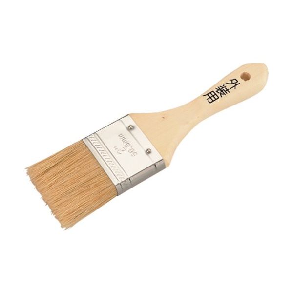 大塚刷毛製造 大塚 (新)塗装用短柄ラスター白2インチ 1055250020 1本 601-6748（直送品）