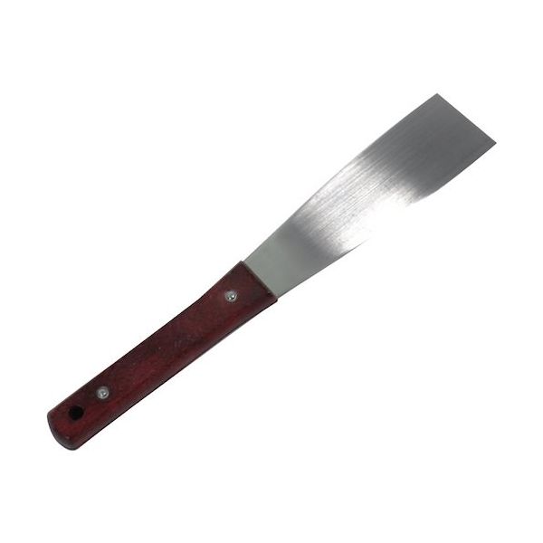 好川産業 柄付金ベラ 直型 （ステンレス） YK