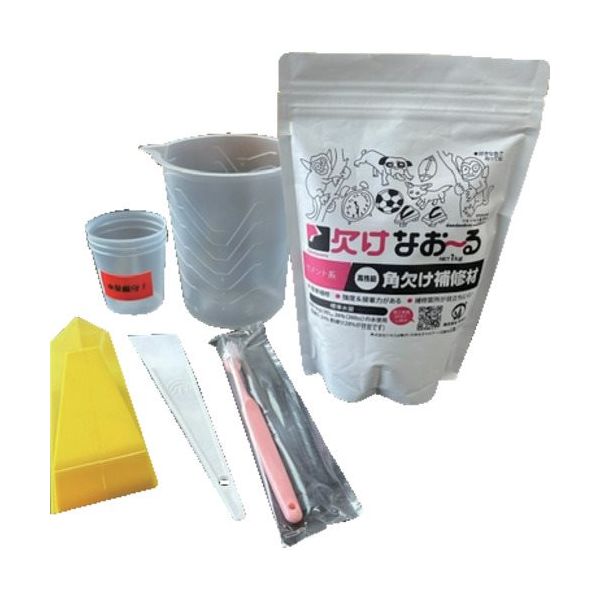 ツネミ 欠けなお~る グレー 施工キット付き KAKENAORU KIT 1セット 606-9107（直送品）