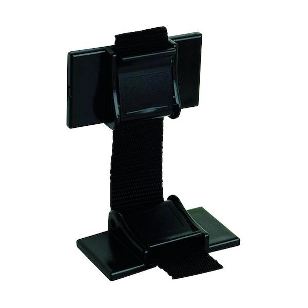 OA機器転倒防止粘着バックル イーフィックスMサイズブラック 2個入り 耐荷重約64kg(2個使用時) 袋詰めタイプ EF-64VBF（直送品）