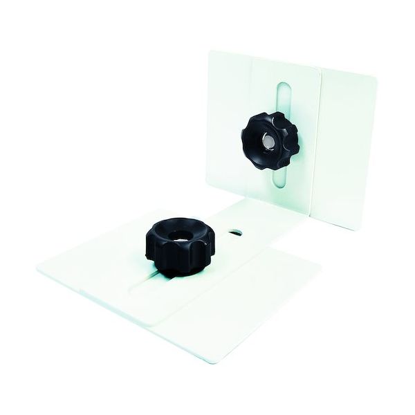 家具・キャビネット転倒防止粘着金具 ティープレート(ホワイト)2個入り 耐荷重約360kg(2個使用時) 袋詰めタイプ TP-7090WF（直送品）