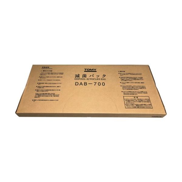 トミー精工 TOMY 廃棄物用滅菌バッグ DABー700 100枚入り 1箱(100枚) 635-5150（直送品）