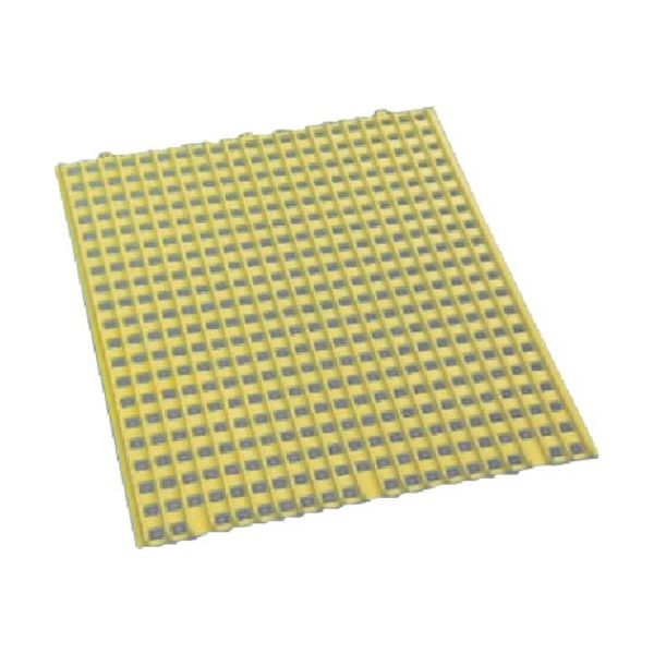 協和電機化学 真和工業 μデッキパネル一般タイプ(黄) DKPN-YLX20PS 1箱(20枚) 663-2156（直送品）