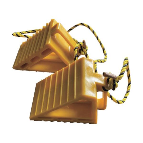 キタムラ産業 キタムラ タイヤストッパー TSP-1Y 1組 552-3683（直送品）