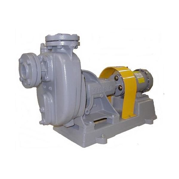 寺田ポンプ製作所 寺田 セルプラポンプ 鋳鉄製グランド式 モーター付 OH-4E 50HZ WM 1台 502-2870（直送品）