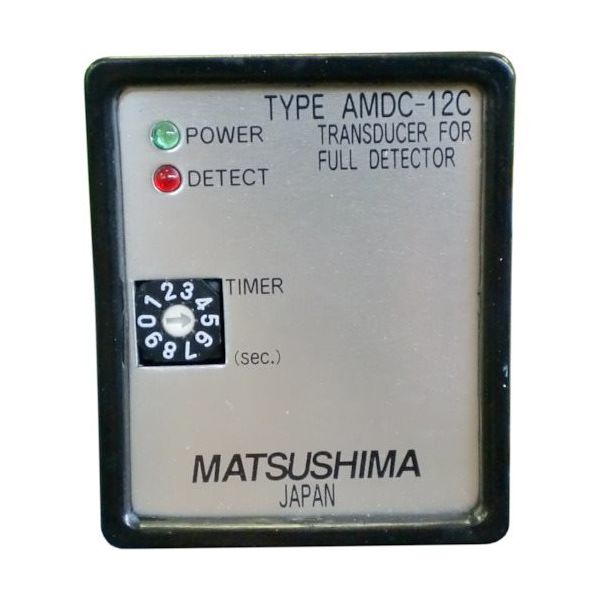 マツシマ メジャテック チルトスイッチ用変換器 AMDC-12C 1台 601-6619（直送品）