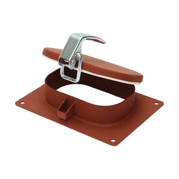 椿本チエイン TSUBACO つばきワンタッチ窓 基本型 フランジ付き 130X200 CMD-P1-F 1個 579-2438（直送品）