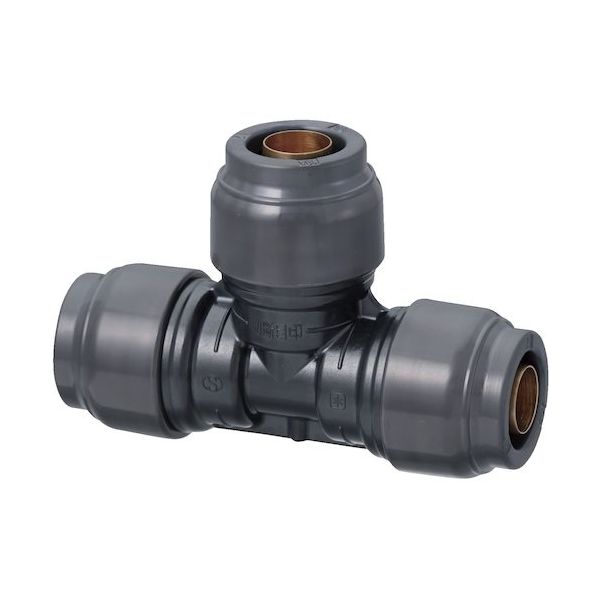 ダブルロックジョイントRevos RPT1型 異径チーズソケット 20A(PEX)×13A×20A(PEX) RPT1A-201320 1個（直送品）