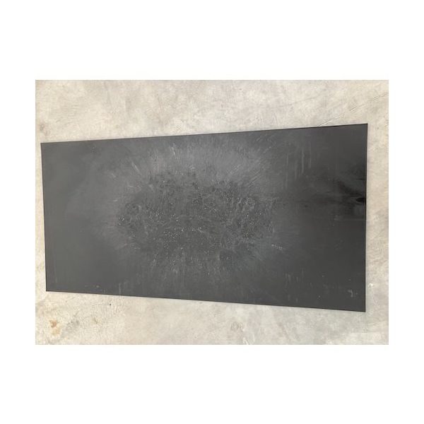 ウッドプラスチック バイオマスパネル両面フラット カラー:黒 8×1219×2438mm 重量22kg BIOMASS-PANEL48-20（直送品）