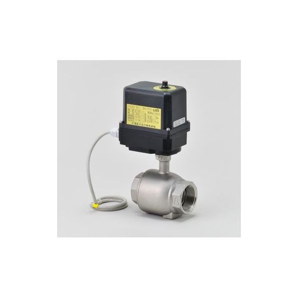 桑名金属工業 B101ーLUOハイトルクSCS13A小型電動ボール弁【タイニー・ネジ込・AC100V 32A B101-LUO 1個（直送品）
