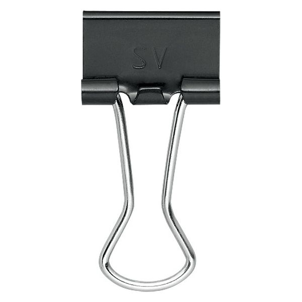 ダブルクリップ　579個　事務用品 ダブルクリップ モノタロウ ブラック色 1箱(12個) - 【通販