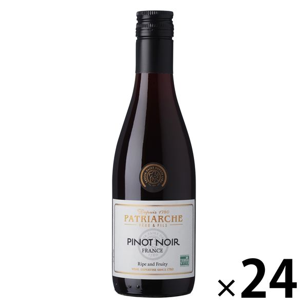 フランス パトリアッシュ ピッコロ ピノノワール 赤ワイン ミディアムボディ 250ml 1セット(1本×24) 三菱食品