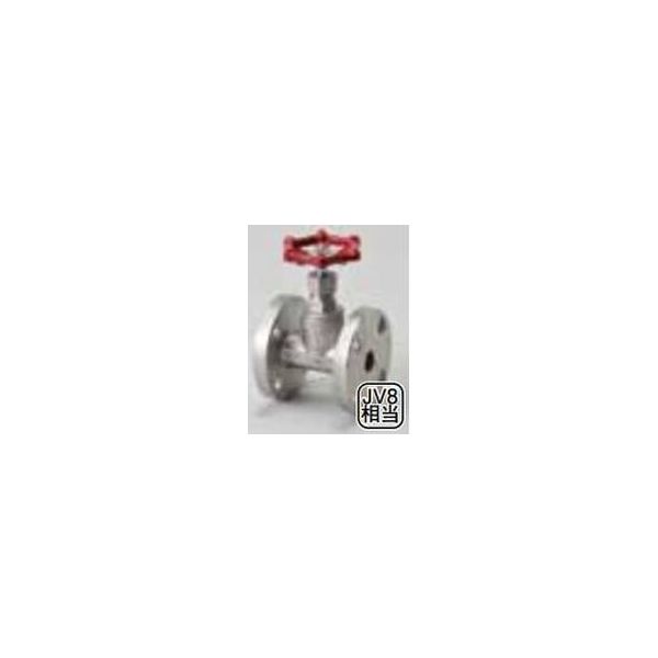 桑名金属工業 UFD SCS13ディスク入玉形弁【10K・フランジ】 80A 1個（直送品） 93,170円