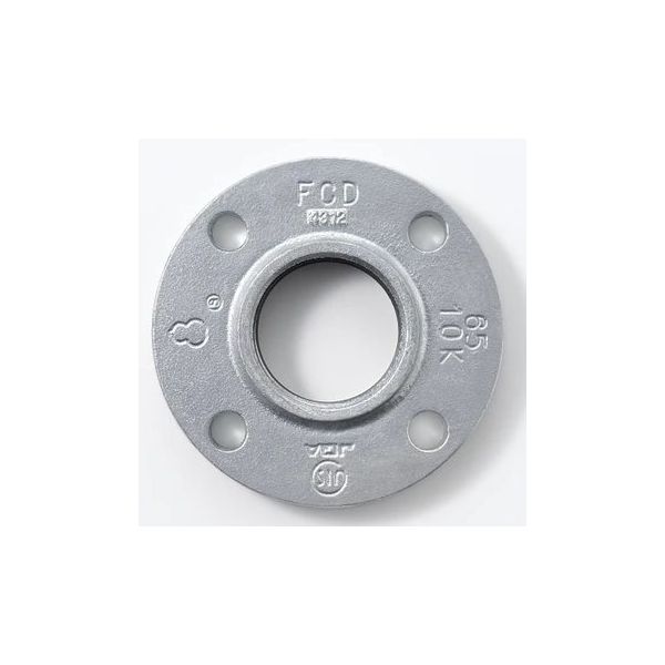 桑名金属工業 白 J10K ネジ込フランジ FCD 50A ヒタチ-シロ 桑名金属工業 白 J10K ネジ込フランジ FCD 50A ヒタチ-シロ
