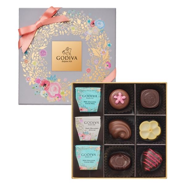 【5箱セット・クール便利用】GODIVA ブーケ ド ゴディバ セレクション ブーケ ド ゴディバ セレクション（12粒入）のレビュー - GODIVA