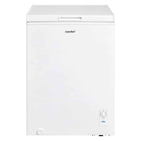 日本美的 Comfee 上開き冷凍庫 RCC100WH/E 1台 - アスクル