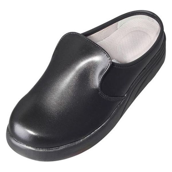 弘進ゴム 接客用シューズ シェフメイトサボ α-120 黒 27.0cm 00389356 1点（直送品）