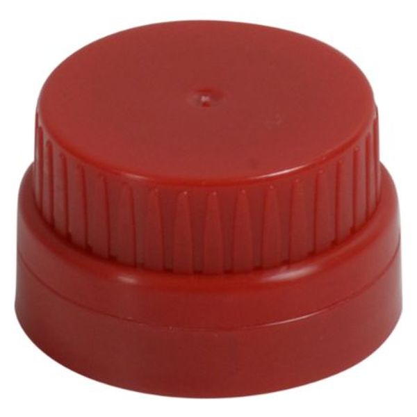 シービープラス R-QTcap(丸穴) M赤/M赤 00391061 1ケース(200個)（直送品）