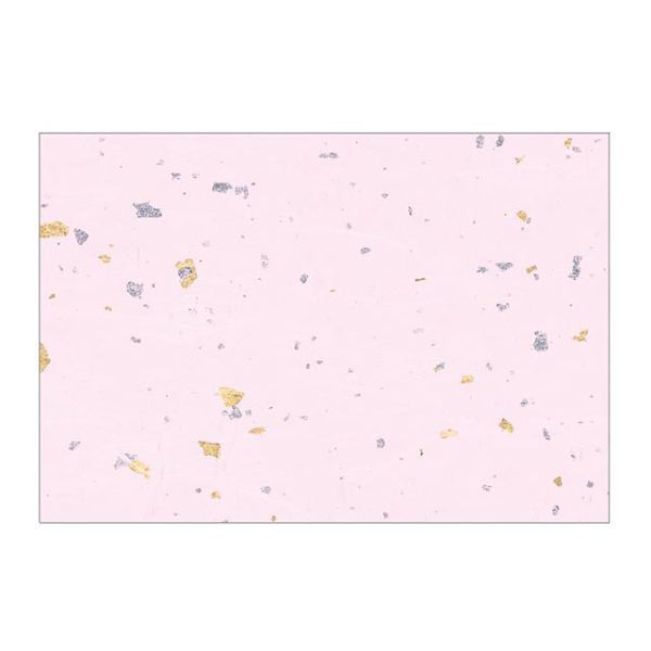 カミイソ産商 テーブルマット 尺3寸 No.328 金閣 桃 00411954 1袋(100個)（直送品）