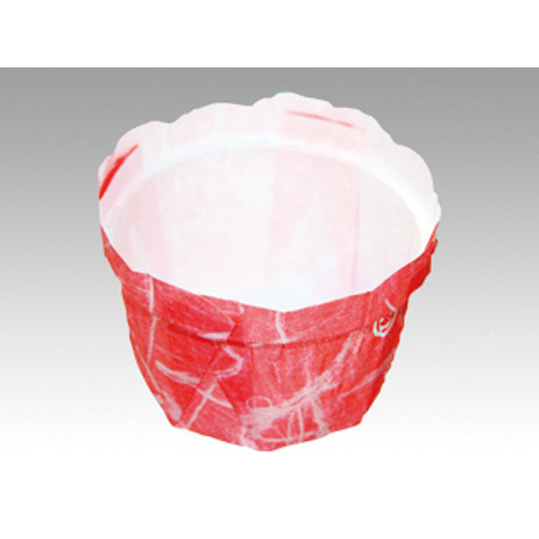 平野紙器 ケーキカップ フラワーポットφ65JP 和紙柄ピンク 00414584 1ケース(630個(70個×9))（直送品）