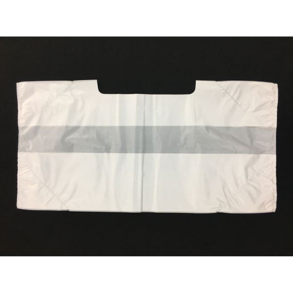 まつもと合成 レジ袋 外リップスカンジーバッグ 弁当用(S) 無地 乳白 00415600 1ケース(1000個(100個×10))（直送品）