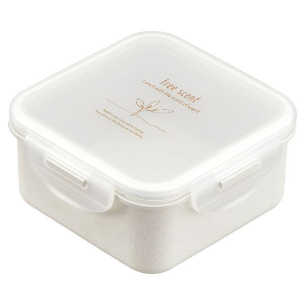 弁当容器 ひのきのぷら フードコンテナ PCL-7 ホワイト 00417252 1ケース(30個(5個×6))（直送品）