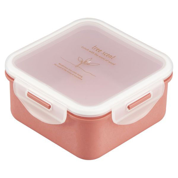 弁当容器 ひのきのぷら フードコンテナ PCL-7 ピンク 00417266 1ケース(30個(5個×6))（直送品）