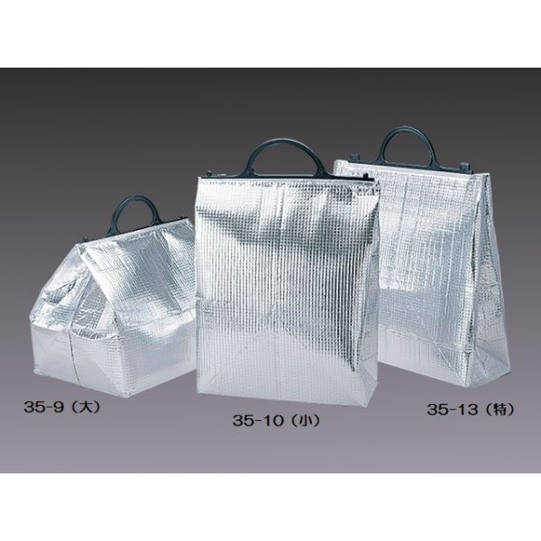 ウツヰ 保冷バッグ ミラクルパック 35-13 手提マチ特 00486423 1ケース(100個)（直送品）