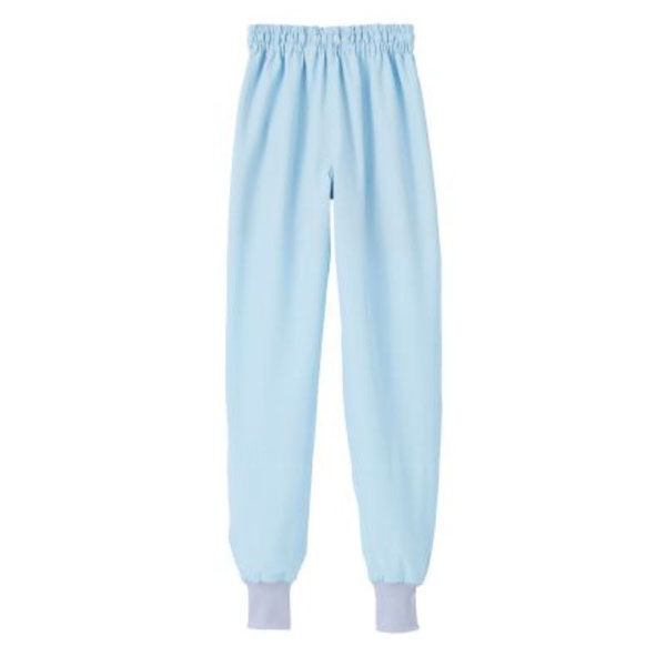 サンユニフォーム 白衣 ホッピングパンツ(ブルー)LL 004-BL614-B-LL 1点（直送品）