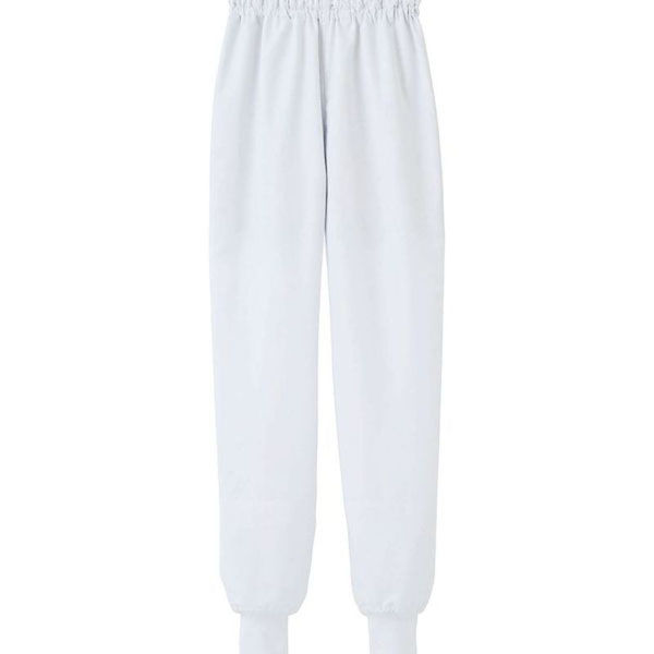 サンユニフォーム 白衣 ホッピングパンツ(ホワイト)SS 004-BL614-W-SS 1点（直送品）