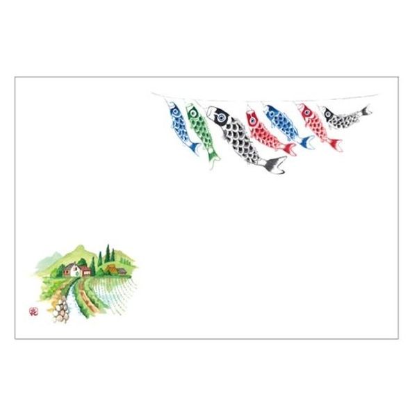 カミイソ産商 テーブルマット 尺3寸 No.465 こいのぼり 00533860 1袋(100個)（直送品）