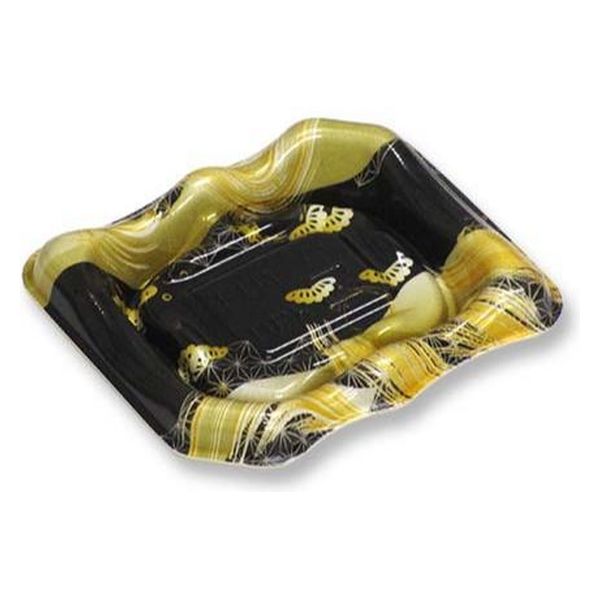 デンカポリマー 和菓子容器 富士1-1(1)うねり風PGHF 00590315 1ケース(1600個(50個×32))（直送品）