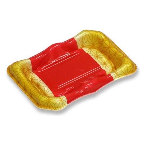 デンカポリマー 和菓子容器 富士1-2(2)麻帯HF 00590380 1ケース(1200個(50個×24))（直送品）