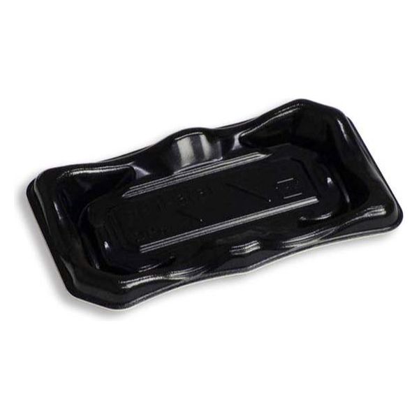 デンカポリマー 和菓子容器 富士1-3(3)黒HF 00593333 1ケース(1200個(50個×24))（直送品）