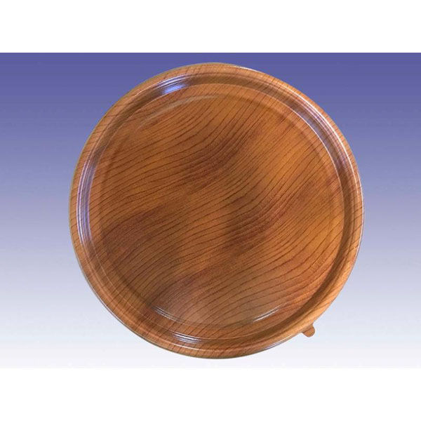 デンカポリマー ピザ容器 ST-370本体 BW 00615381 1ケース(200個(25個×8))（直送品）