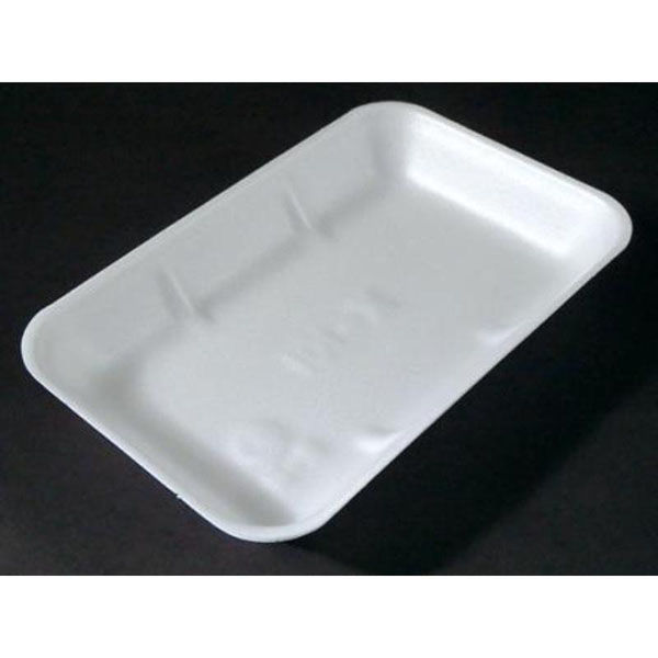 JSPパッケージング 発泡トレー トレー X-101 白 00647846 1ケース(1500個(100個×15))（直送品）