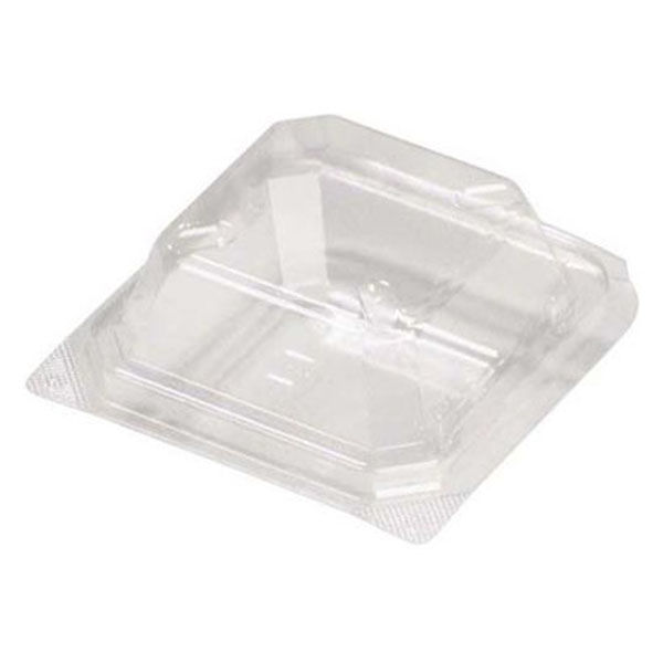 デンカポリマー 和菓子容器 和菓子1個透明 00673364 1ケース(2400個(50個×48))（直送品）