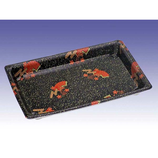 デンカポリマー 寿司容器 寿司盛R20本体花蒔絵 00684129 1ケース(800個(50個×16))（直送品）
