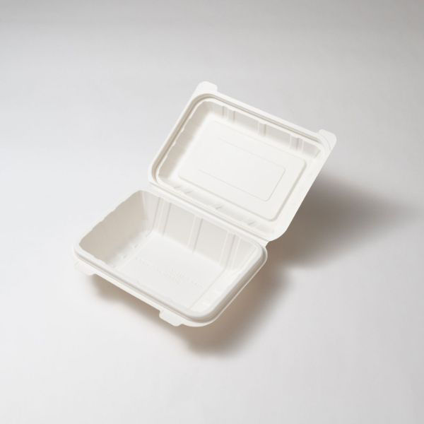 弁当容器 エコデリS ホワイト 00694764 1ケース(300個(50個×6))（直送品）