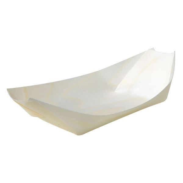 アサヒグリーン 木舟 ポプラ舟皿6号 5026 00695110 1ケース(2000個(50個×40))（直送品）