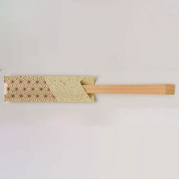 溝端紙工印刷 箸袋 茶の香 ちゃ-12 麻の葉 500枚 00697417 1点（直送品）