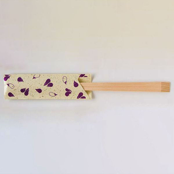 溝端紙工印刷 箸袋 茶の香 ちゃ-11 茄子 500枚 00697420 1点（直送品）