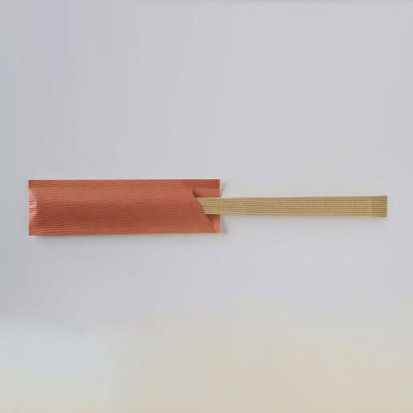 溝端紙工印刷 箸袋 日本の色・ハカマ べんがら 1000枚 00697624 1点（直送品）