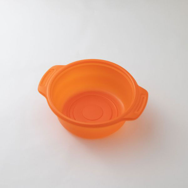 テイクアウト容器 copotte丸鍋 オレンジ