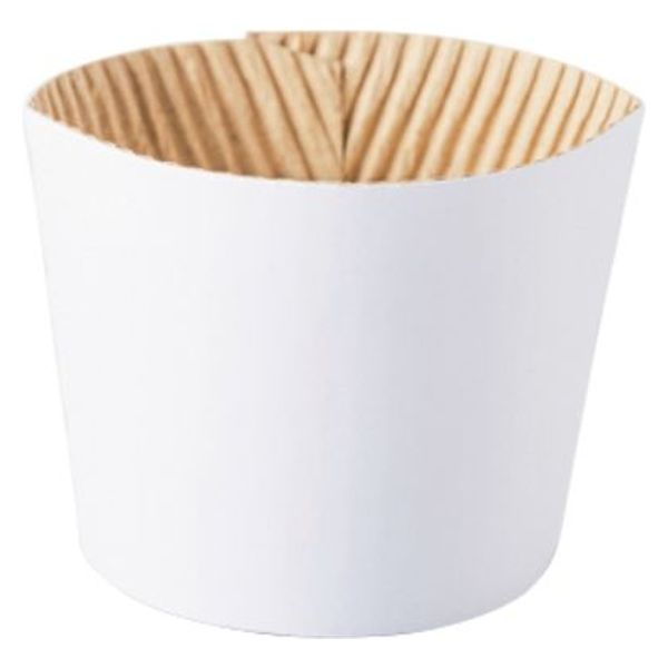 ケーピープラテック KMスリーブS ホワイト 00715688 1ケース(2000個(25個×80))（直送品）